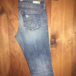 AG Goldschmied Denim Maiden Capri